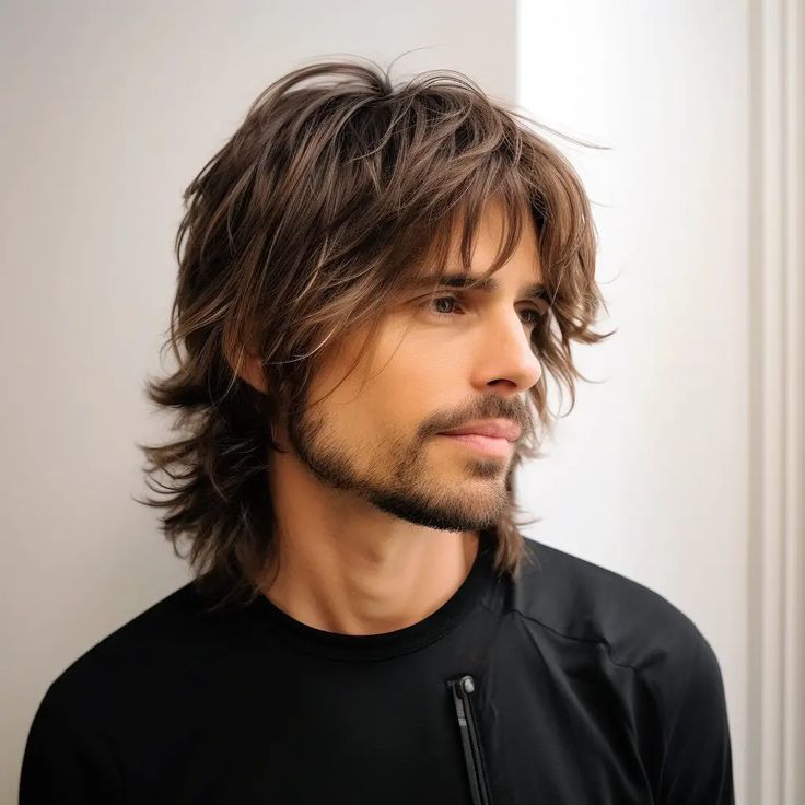 The Retro Shag The Retro Shag , hair style cutting for men