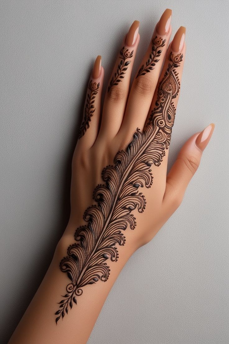 Arabic Mehndi Designs